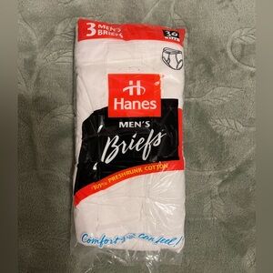 Vintage 1997 Hanes Men’s Briefs Size 36